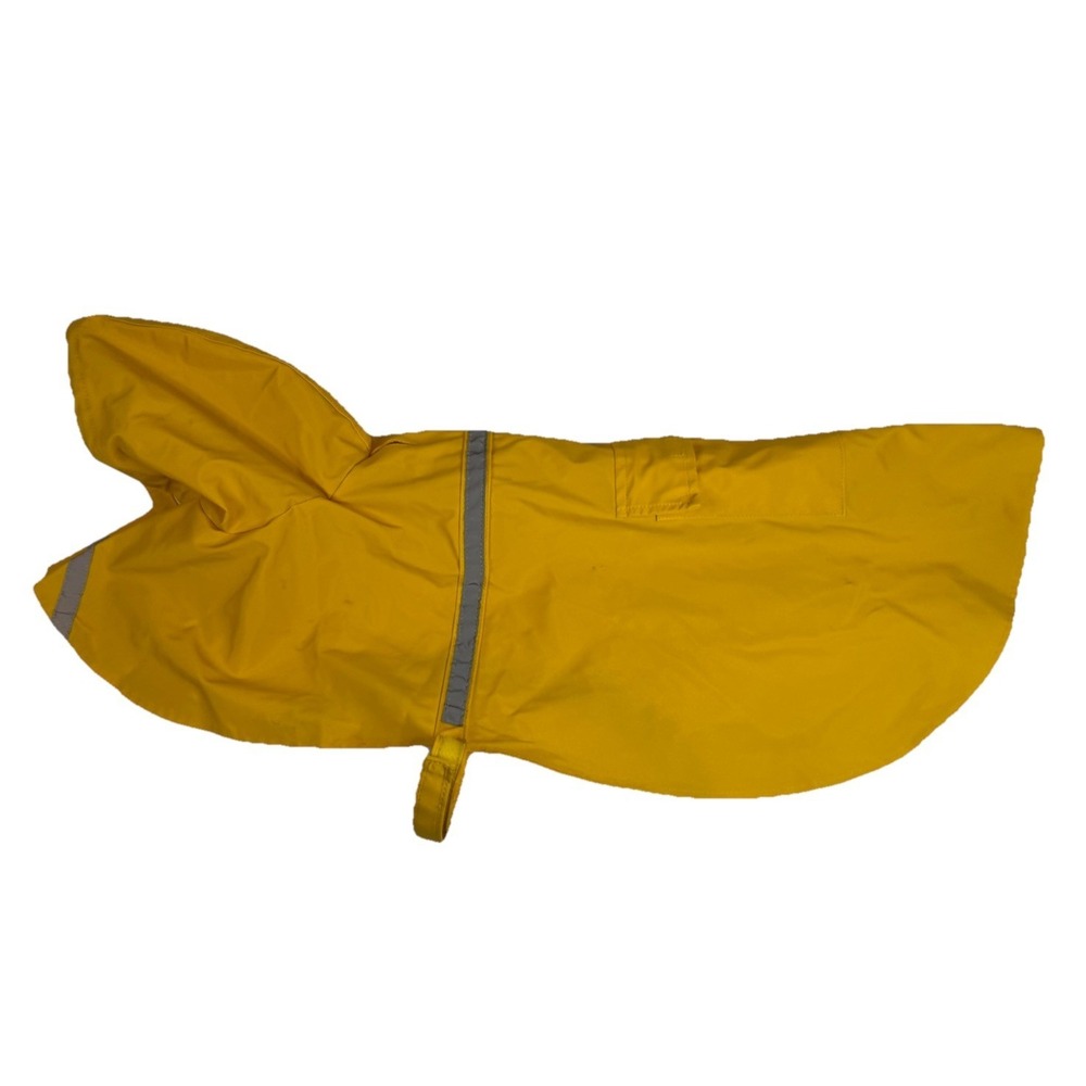 Yellow Dog Raincoat XL Waterproof Reflective Hooded Pet Jacket Slicker Safety - Picture 3 of 11